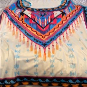 Summer top multi colored